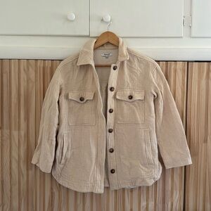 Madewell Shirt Jacket (Shacket) - XXS
